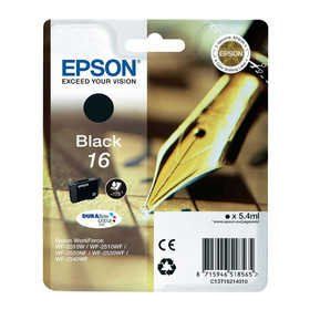 Epson 16-T1621-C13T16214020 Siyah Kartuş
