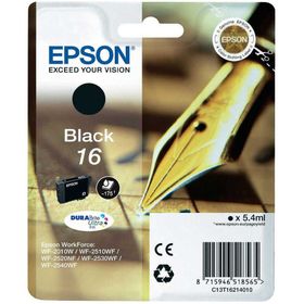 Epson 16-T1621-C13T16214020 Siyah Kartuş