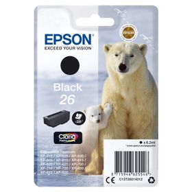 Epson 26-T2601-C13T26014020 Siyah Kartuş