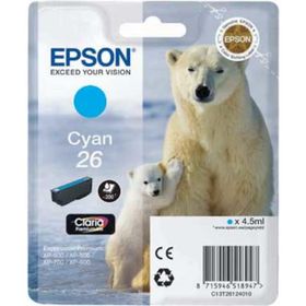 Epson 26-T2612-C13T26124020 Mavi Kartuş