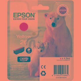 Epson 26 T261440 Sarı Kartuş