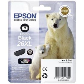 Epson 26XL-T2631-C13T26314020 Siyah Foto Kartuş