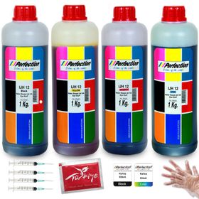 Epson 4x1 kg Perfection Perfection Ecotank L6160 L6170 L6190 Yazıcı Uyumlu Mürekkep Seti