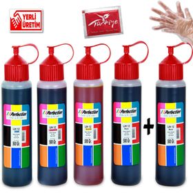 Epson 5x500 ml Perfection Perfection Ecotank L4150 L4160 Yazıcı Uyumlu Mürekkep Seti