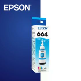 Epson 664 C13T6642A Mavi Orijinal Mürekkep