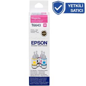 Epson 6643 C13T66434A Kırmızı Orijinal Mürekkep