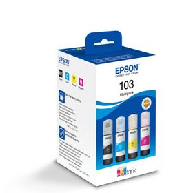 Epson C13T00S64A (103) L5190/L3160/ L3156/ L3151/ L3150/ L3111/ L3110/ L1110 4 Renk Renli Multipack