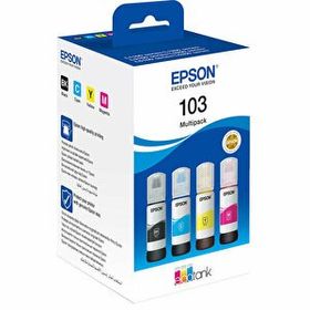 Epson C13T00S64A 103 Mavi Kırmızı Sarı Siyah 4'lü Multipack Kartuş