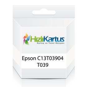 Epson C13T03904 Siyah Muadil Kartuş