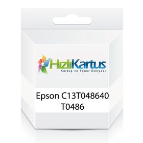 Epson C13T04864020 T0486 Açık Kırmızı Muadil Kartuş