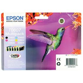 Epson C13T08074021 6 Renk Mürekkep Kartuşu