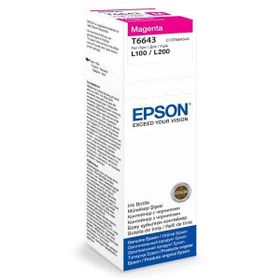 Epson C13T66434A T6643 Kırmızı Kartuş