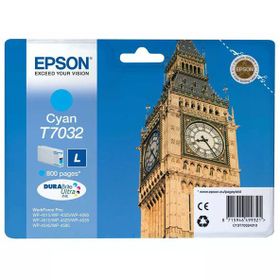 Epson C13T70324010 T7032 Mavi Muadil Kartuş