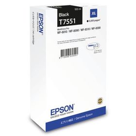 Epson C13T755140 T7551 Yüksek Kapasiteli Siyah Kartuş