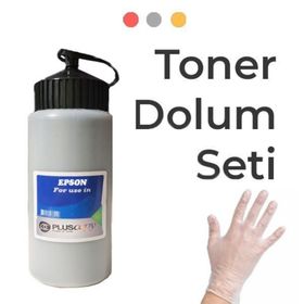 Epson C1600/CX 16 Siyah Uyumlu Toner Dolum Seti