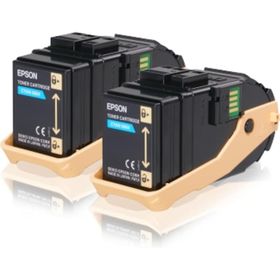 Epson C9300-C13S050608 Mavi 2'li Toner