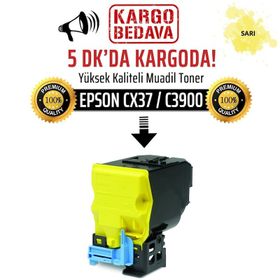 Epson CX-37-C13S050590 Sarı Muadil Toner