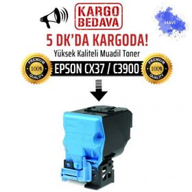 Epson CX-37-C13S050592 Mavi Muadil Toner