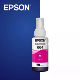 Epson EcoTank 664 C13T6643A Kırmızı Orijinal Mürekkep