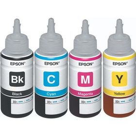 Epson EcoTank L200 4 Renk Mürekkep Kartuş Seti