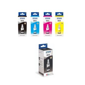 Epson Ecotank L382 Siyah ve Renkli orjinal Mürekkep Kartuş Takım