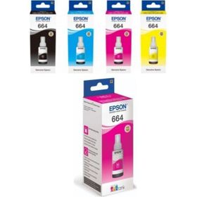 Epson Ecotank L382 Siyah ve Renkli orjinal Mürekkep Kartuş Takım