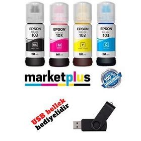 Epson L1250 103 Orjinal Mürekkep Kartuş Takımı