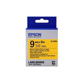Epson LK-3YBW Siyah-Sarı 9 mm 9 m Etiket