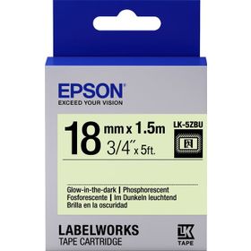 Epson Lk-4ybp Pastel Sarı Üzeri Siyah 12 mm 9 mt Etiket