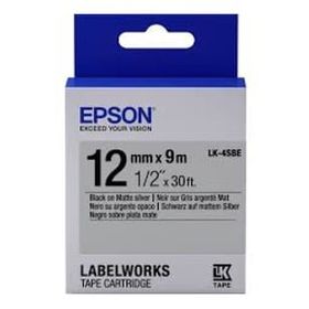 Epson LK-5TBN Clear Siyah Üzeri Beyaz 18 mm x 9 mt Etiket