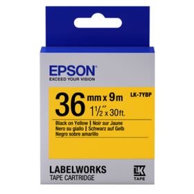 Epson LK-7YBP Siyah-Sarı 36 mm 9 m Etiket