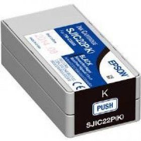 Epson S020601 SJIC22PK TM-C3500 Black Siyah Mürekkep Kartuş