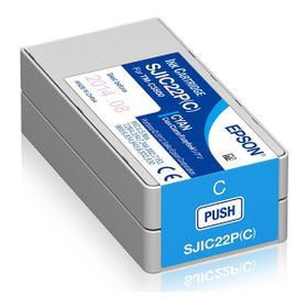 Epson S020602 SJIC22PC TM-C3500 Cyan Mavi Mürekkep Kartuş