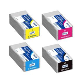 Epson S020602 SJIC22PC TM-C3500 Cyan Mavi Mürekkep Kartuş