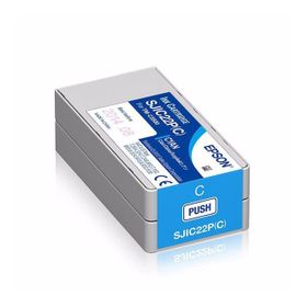Epson S020602 SJIC22PC TM-C3500 Cyan Mavi Mürekkep Kartuş