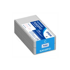 Epson S020602 SJIC22PC TM-C3500 Cyan Mavi Mürekkep Kartuş