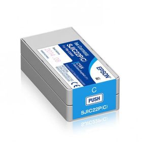 Epson S020602 SJIC22PC TM-C3500 Cyan Mavi Mürekkep Kartuş