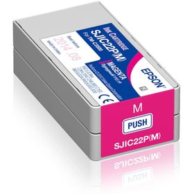 Epson S020603 SJIC22PM TM-C3500 Magenta Kırmızı Mürekkep Kartuş