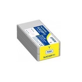 Epson SJIC22-C33S020604 Sarı Kartuş