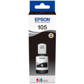 Epson T00Q140 L7160-7180 105 Black Siyah Şişe Mürekkep