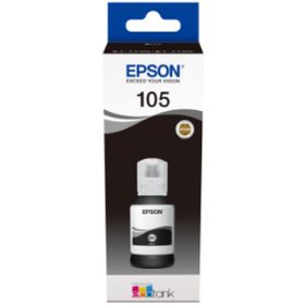 Epson T00Q140 L7160-7180 105 Black Siyah Şişe Mürekkep