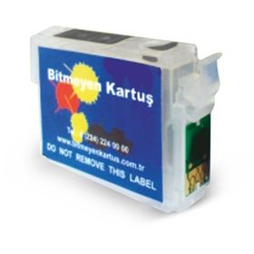 Epson T01281Tek Kullanımlık Uyumlu Siyah Muadil Kartuş