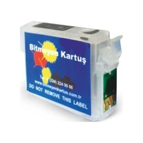Epson T01281Tek Kullanımlık Uyumlu Siyah Muadil Kartuş