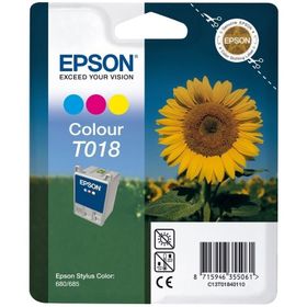 Epson T018-C13T01840120 Renkli Kartuş