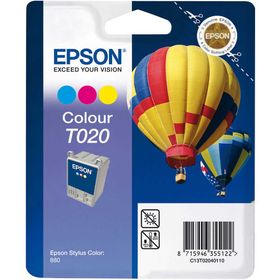 Epson T020-C13T02040120 Renkli Kartuş