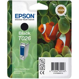 Epson T026-C13T02640120 Siyah Kartuş