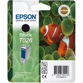 Epson T026-C13T02640120 Siyah Kartuş
