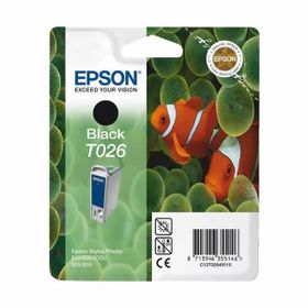 Epson T026-C13T02640120 Siyah Kartuş