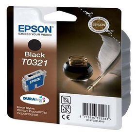 Epson T0321-C13T03214020 Siyah Kartuş
