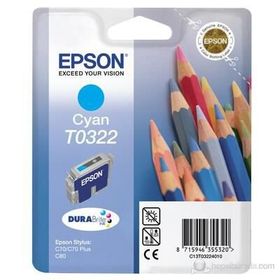 Epson T0322-C13T03224020 Mavi Kartuş